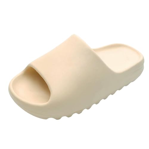 Original Duschhausschuhe für Damen, Herren, Strand, Freizeitschuh, Herren, Slides, Sommer, Unisex, beige, 42 EU von SHPEHU