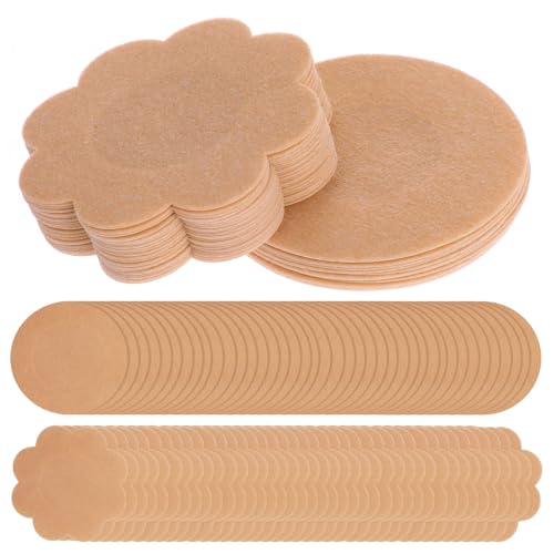 SHSHbuy Nipple Cover 100 Stück Einweg-Brustwarzen Abdeckungen,Damen Nippelpads Unsichtbare Nipple Cover Hauchdünne Nippel Abdeckungen Aufkleber Selbstklebend Nippelabdeckung von SHSHbuy