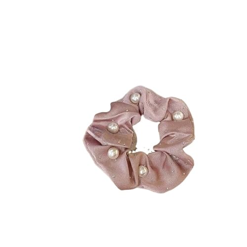 Haargummi aus Stoff für Damen, elegantes Temperament, keine Beschädigung der Haargummis, modisch, für Mädchen, hoher Pferdeschwanz (03) von SHUIXIAYUE