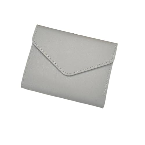 SHUIXIAYUE Geldbörsen für Damen, kleine Haspe Mädchen, Kreditkartenetui für PU-Leder, Münzgeldbörse, weibliche Geldbörse, kurze Geldbörsen für Damen, hellblau, 2PCS von SHUIXIAYUE