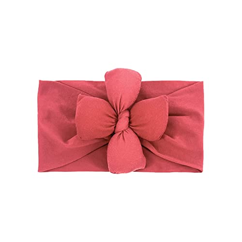 gestricktes Stirnband Bowknot Infant Mädchen Kleinkind Baby Headwear Hairband Baby Care Born 2022 (X, One Size) von SHUIYUE