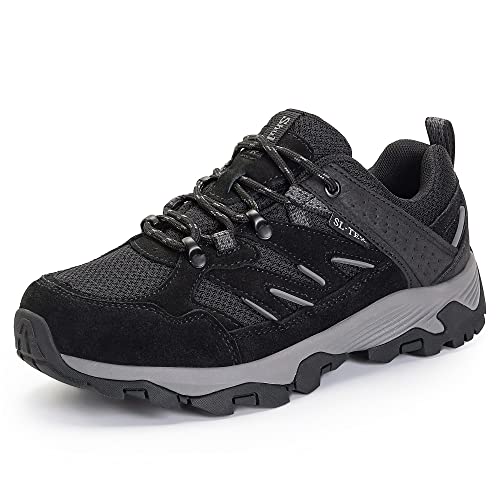 SHULOOK Wanderschuhe Damen Wasserdicht Leicht Trekkingschuhe Damen Atmungsaktiv Outdoor Schuhe Damen rutschfeste Bergschuhe Camping Walking Hiking Sneaker von SHULOOK