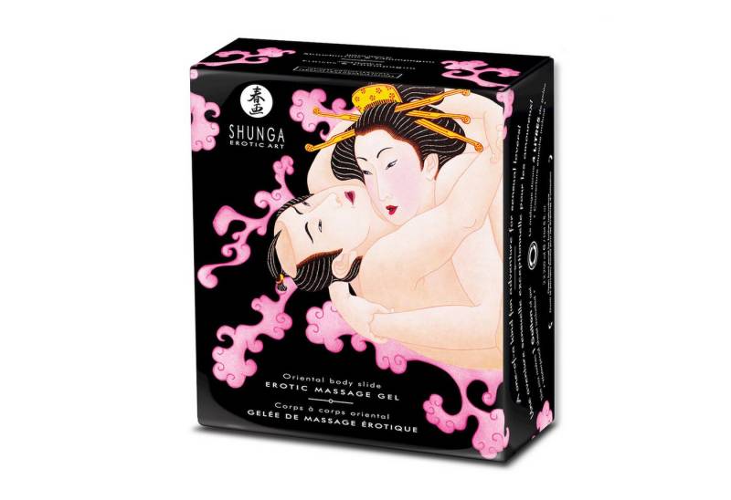SHUNGA Gleitgel Shunga - Massagegel Erdbeere & Champagner von SHUNGA