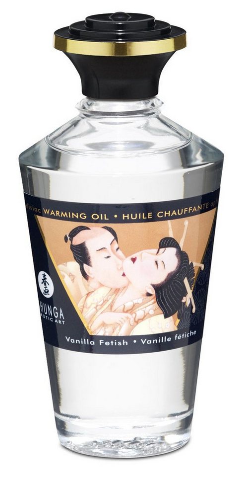 SHUNGA Gleit- & Massageöl Shunga - Aphrodisiac Warming Massage Oil Vanilla Fetish 100 ml von SHUNGA