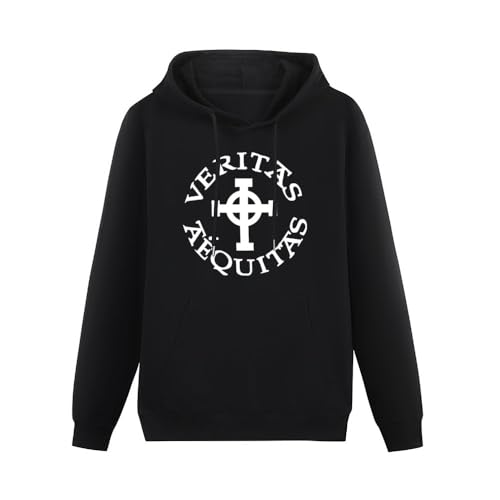 SHUOCAI Boondock Saints V/A Hoodies Long Sleeve Pullover Loose Hoody Sweatershirt Black L von SHUOCAI