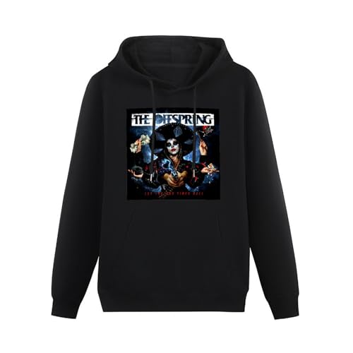 SHUOCAI The Offspring Let The Bad Times Roll Hoodies Hoody Sweatshirts Black 3XL von SHUOCAI