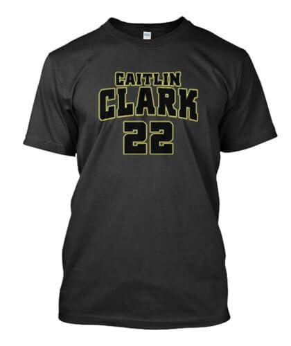 Best Caitlin Clark 22 American College T-Shirt Size S-2XL BlackMedium von SHUPMN