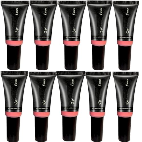 Lip Brightening Cream für dunkle Lippen - Fade Lip color, geeignet für Raucher & Nichtraucher, leicht, nicht fettig, mild und sicher, Deep Moisturized, beruhigend & Brighten (10PCS) von SHWSH