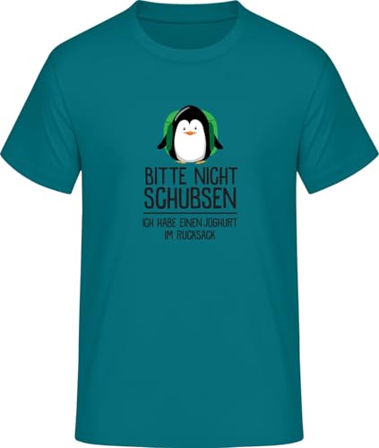 Bitte Nicht schubsen, ich Habe einen Joghurt im Rucksack T-Shirt • Größe: XL von SHiRTCiTY.