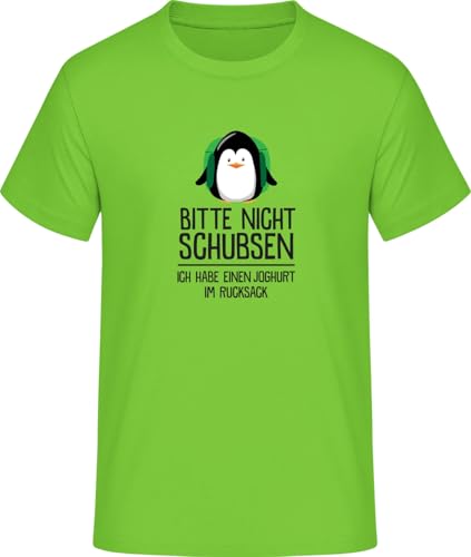 Bitte Nicht schubsen, ich Habe einen Joghurt im Rucksack T-Shirt • Größe: XL von SHiRTCiTY.