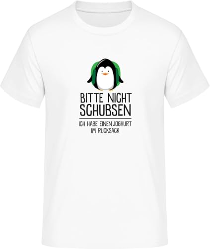 Bitte Nicht schubsen, ich Habe einen Joghurt im Rucksack T-Shirt • Größe: XXL Bitte Nicht schubsen, ich Habe einen Joghurt im Rucksack T-Shirt • Größe: XXL von SHiRTCiTY.