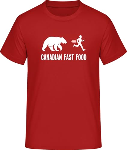Canadian Fast Food T-Shirt • Größe: L von SHiRTCiTY.