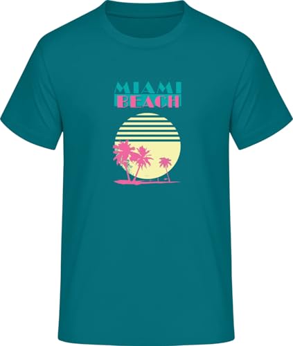 Miami Beach Sunset T-Shirt • Größe: XXL von SHiRTCiTY.
