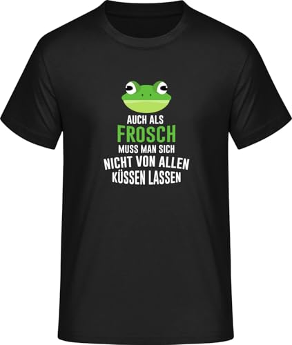 SHiRTCiTY. Auch als Frosch muss Man Sich Nicht von Allen küssen Lassen Herren T-Shirt • Geschenke Männer • Größe: 4XL von SHiRTCiTY.