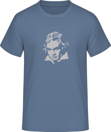 SHiRTCiTY. Herren T-Shirt mit Beethoven Aufdruck • Männer Shirt Bedruckt mit Spruch/Motiv • Größe: S von SHiRTCiTY.