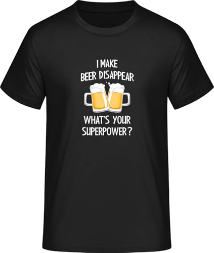 SHiRTCiTY. I Make Beer Disappear Herren T-Shirt • Geschenke Männer • Größe: M von SHiRTCiTY.