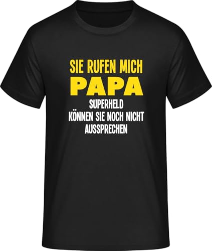 SHiRTCiTY. Papa, Superheld können sie noch Nicht aussprechen Herren T-Shirt • Geschenke Männer • Größe: XL von SHiRTCiTY.