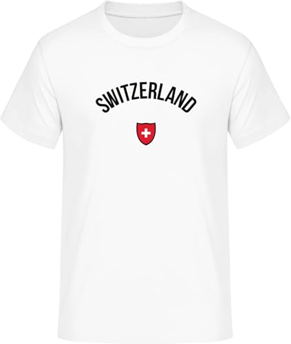 SHiRTCiTY. Switzerland Football Fan Herren T-Shirt • Geschenke Männer • Größe: M von SHiRTCiTY.