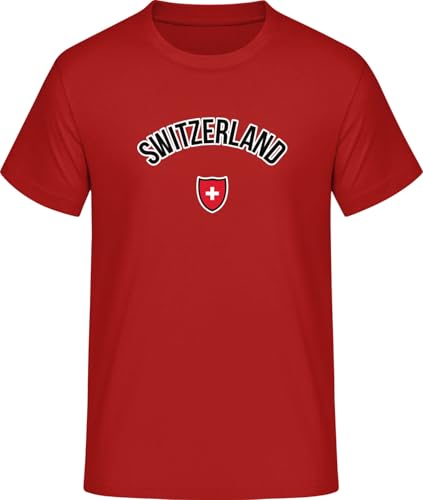 Switzerland Football Fan Herren T-Shirt • Geschenke Männer • Größe: XL von SHiRTCiTY.