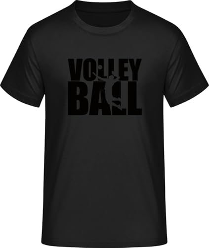 SHiRTCiTY. Volleyball with Silhouette Herren T-Shirt • Geschenke Männer • Größe: XL von SHiRTCiTY.