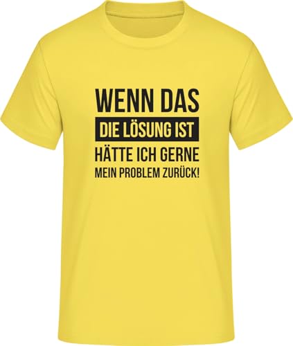 SHiRTCiTY. Wenn das die Lösung ist Herren T-Shirt • Geschenke Männer • Größe: XXL SHiRTCiTY. Wenn das die Lösung ist Herren T-Shirt • Geschenke Männer • Größe: XXL von SHiRTCiTY.