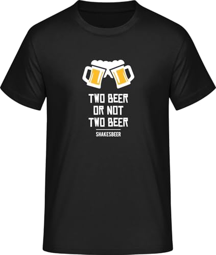 SHiRTCiTY. to Beer Or Not to Beer Herren T-Shirt • Geschenke Männer • Größe: L von SHiRTCiTY.