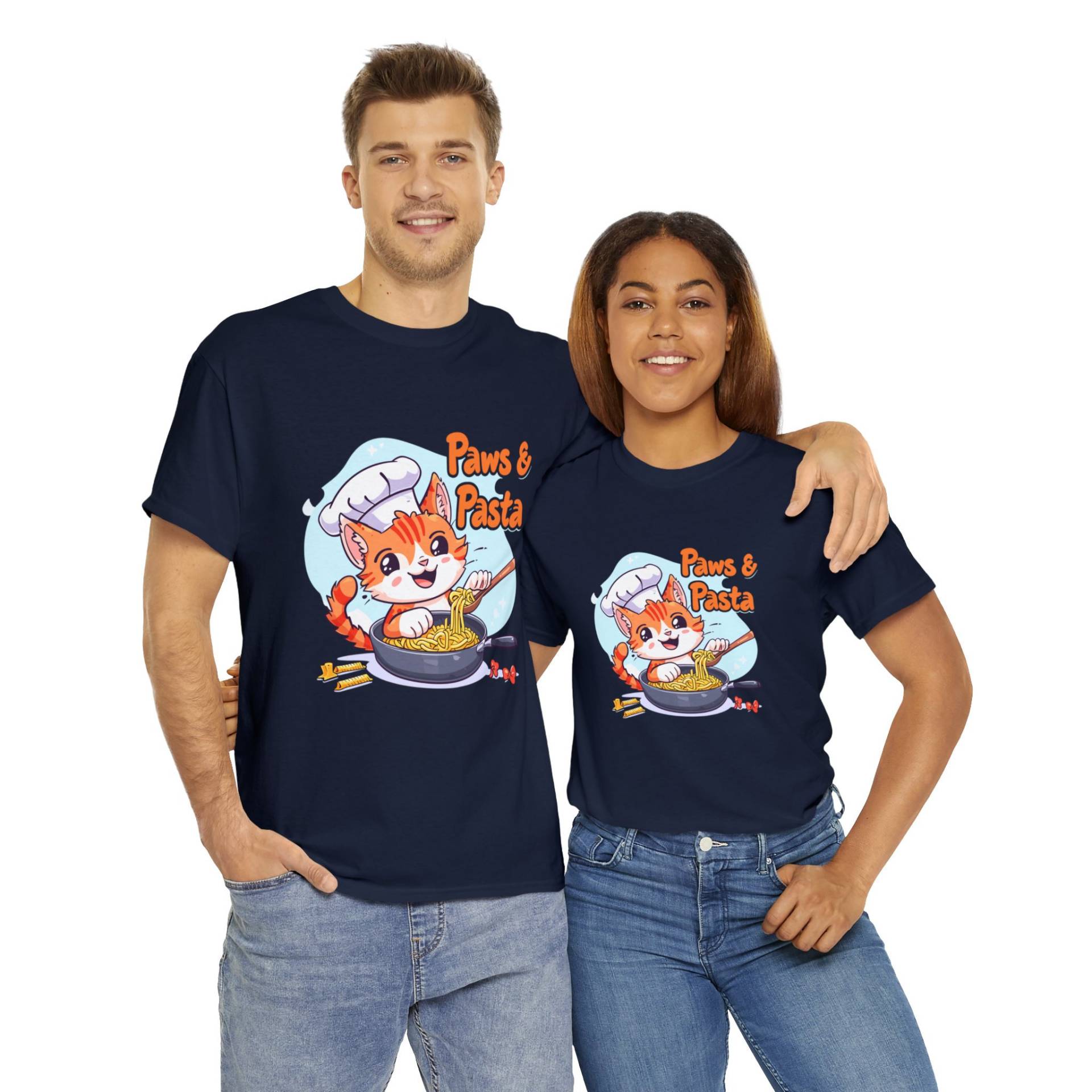Paws & Pasta T-Shirt Paws & Pasta T-Shirt von SHiRTORAMADE