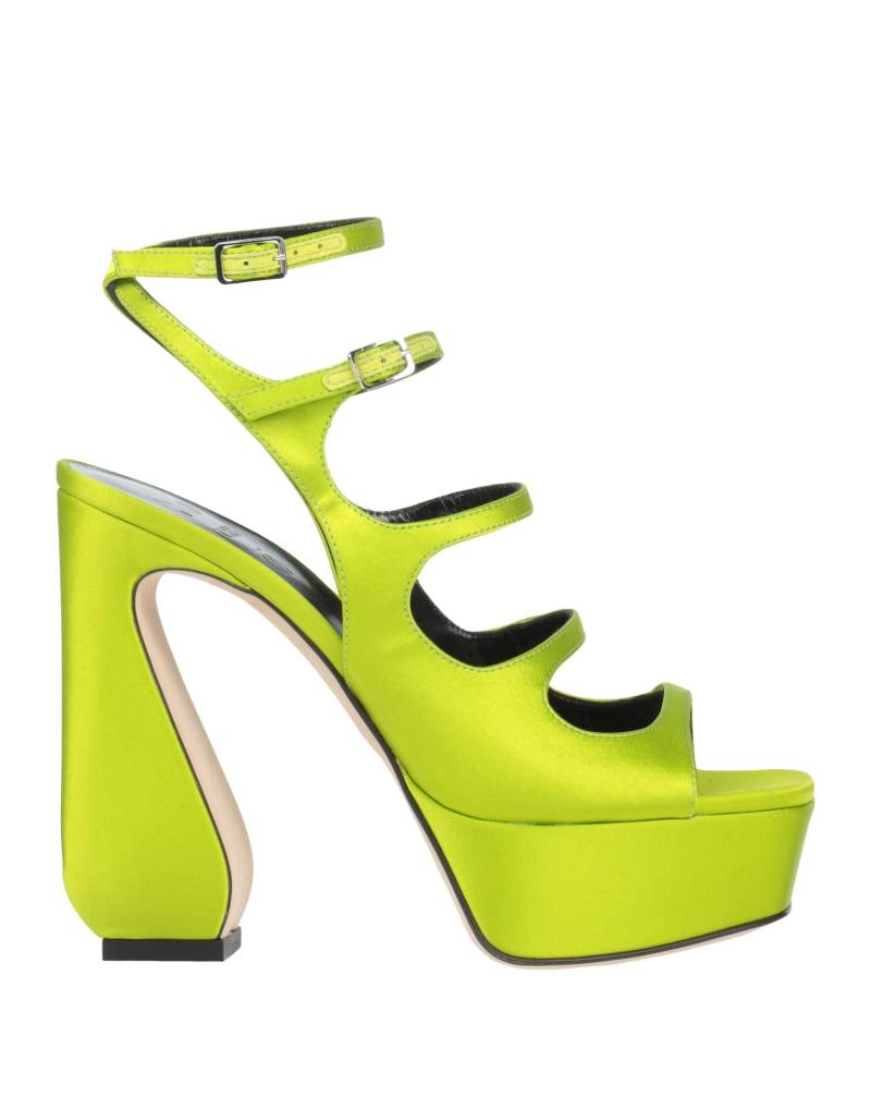 SI ROSSI by SERGIO ROSSI Sandale Damen Säuregrün von SI ROSSI by SERGIO ROSSI