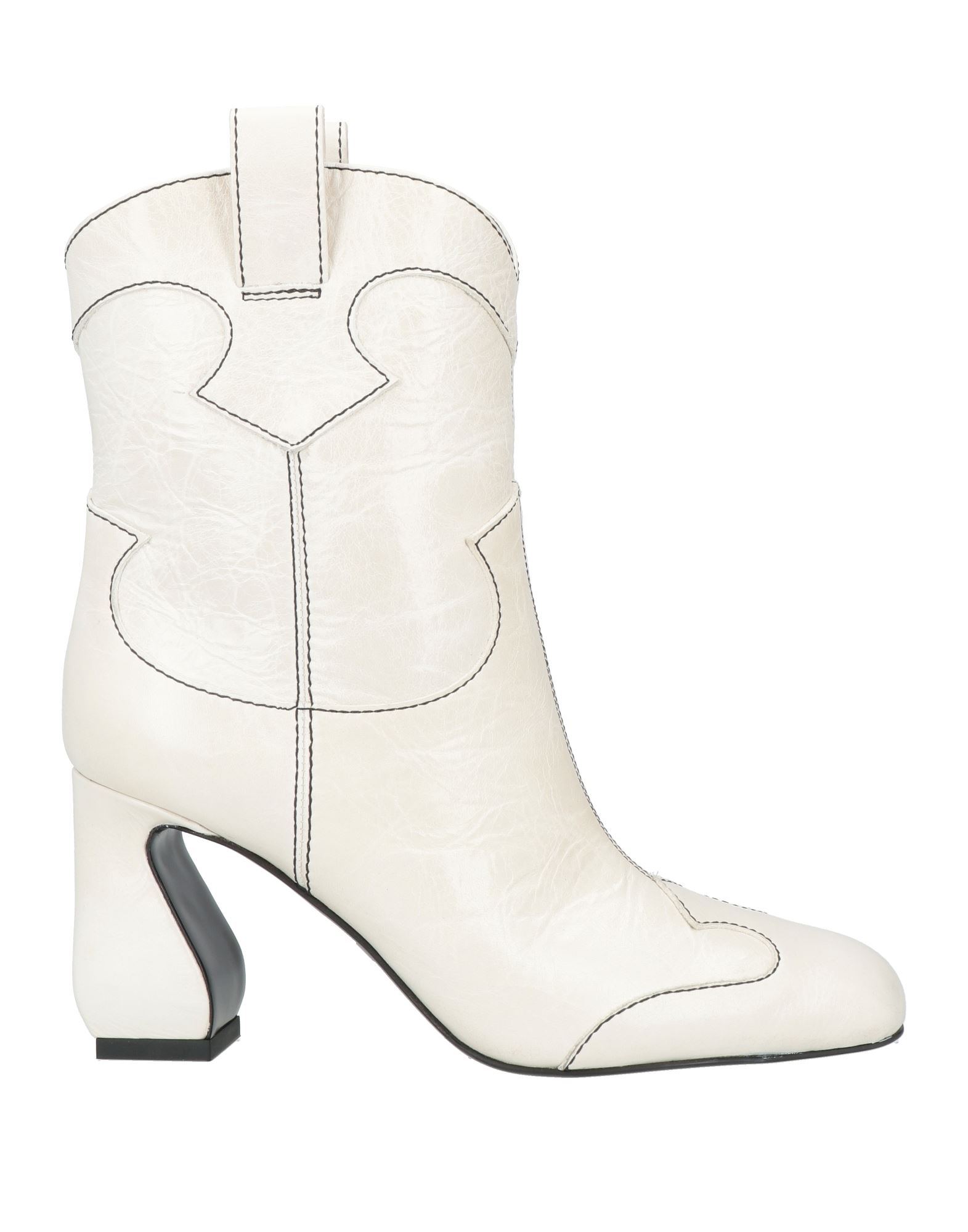 SI ROSSI by SERGIO ROSSI Stiefelette Damen Weiß von SI ROSSI by SERGIO ROSSI