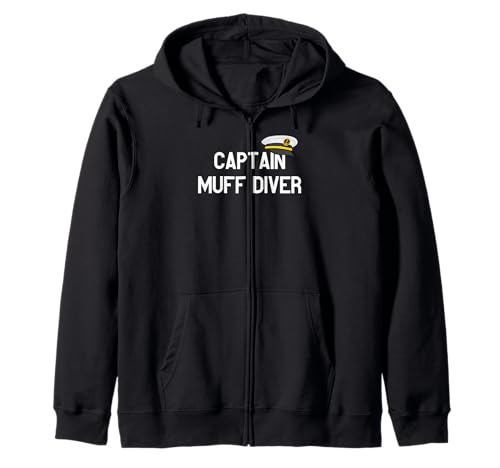 Captain Muff Diver - Boot Kapitän Geschenk für Männer und Frauen Kapuzenjacke Captain Muff Diver - Boot Kapitän Geschenk für Männer und Frauen Kapuzenjacke von SIB Captain Gifts and Presents