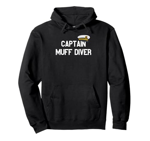 Captain Muff Diver - Boot Kapitän Geschenk für Männer und Frauen Pullover Hoodie von SIB Captain Gifts and Presents