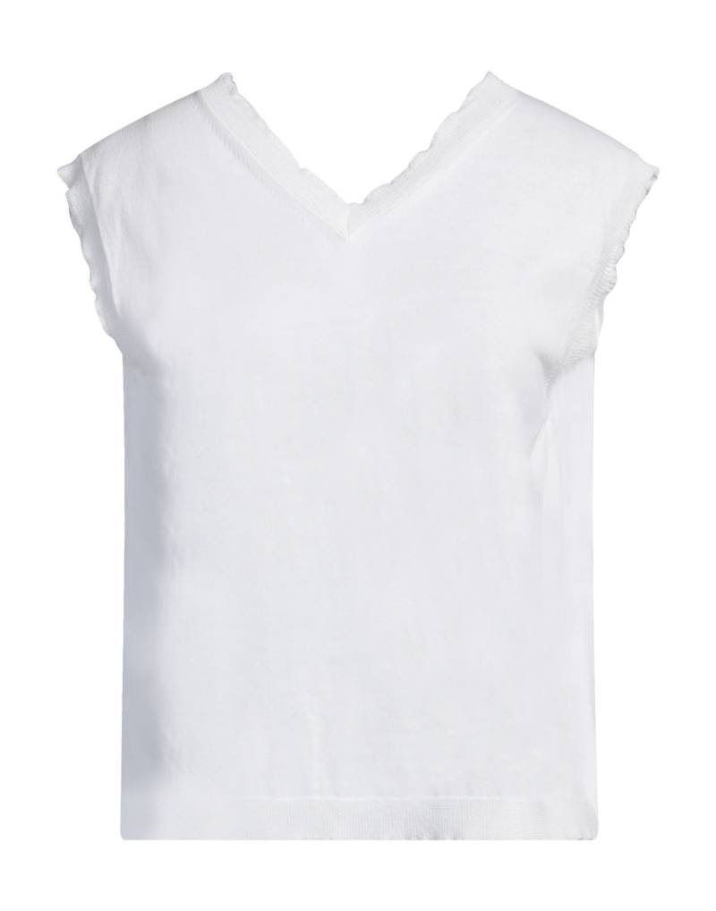 SIBEL SARAL Pullover Damen Weiß von SIBEL SARAL