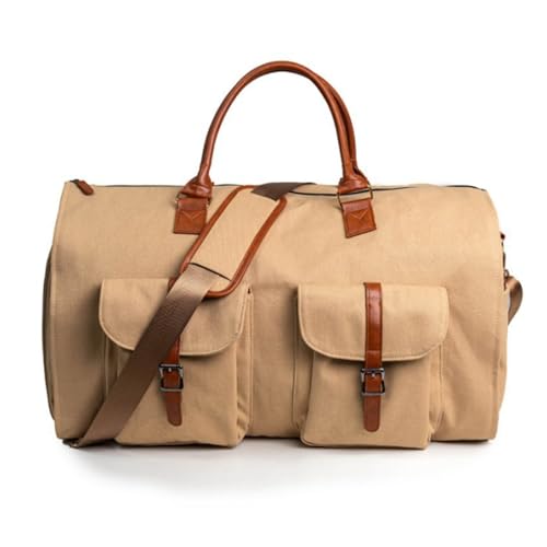 Faltbare Reisetasche, Kleidersäcke For Herren Und Damen Mit Schuhfach, 2-in-1-Handtasche For Tragen Von Kleidung, Umhängetasche, Handtasche, Anzugtrage, Weekender-Tasche For Geschäftsreisen, Freizeit, von SIBONI