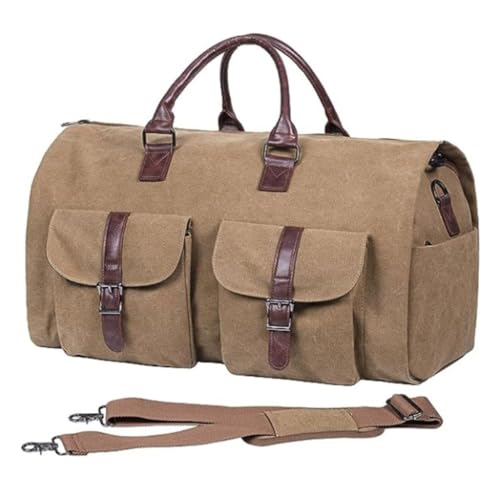 Faltbare Reisetasche, Kleidersäcke For Herren Und Damen Mit Schuhfach, 2-in-1-Handtasche For Tragen Von Kleidung, Umhängetasche, Handtasche, Anzugtrage, Weekender-Tasche For Geschäftsreisen, Freizeit, von SIBONI