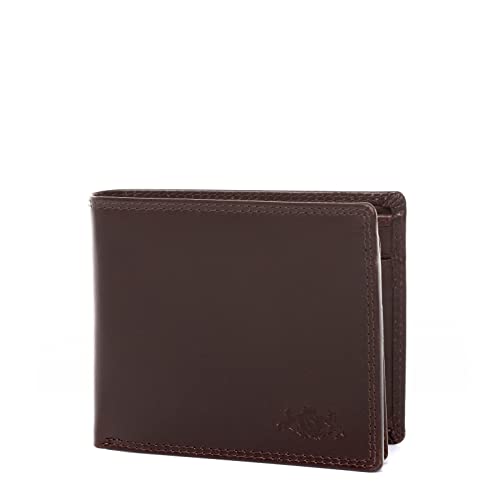 SID & VAIN EastWest Geldbeutel praktisch flach mit RFID Schutz echt Leder - Brieftasche Elliot EastWest - Geldbörse Herrentasche - Ledergeldbeutel Herren braun handgefertigt SID & VAIN EastWest Geldbeutel praktisch flach mit RFID Schutz echt Leder - Brieftasche Elliot EastWest - Geldbörse Herrentasche - Ledergeldbeutel Herren braun handgefertigt von SID & VAIN