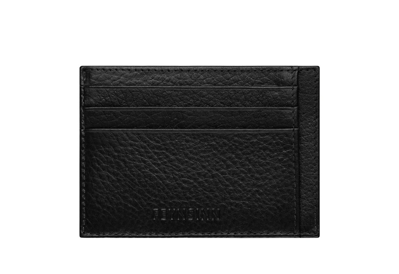 SID & VAIN Geldbörse RUE rambler schwarz, Portemonnaie Echtleder für Damen, Wallet, Brieftasche hellbraun von SID & VAIN