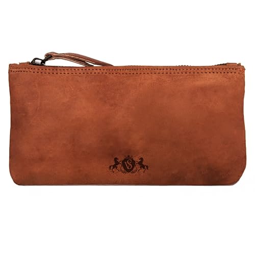 SID & VAIN Stifteetui echt Leder - Stiftemappe Federmäppchen Sedona - Stifterolle - Lederetui Herren und Damen braun handgefertigt SID & VAIN Stifteetui echt Leder - Stiftemappe Federmäppchen Sedona - Stifterolle - Lederetui Herren und Damen braun handgefertigt von SID & VAIN