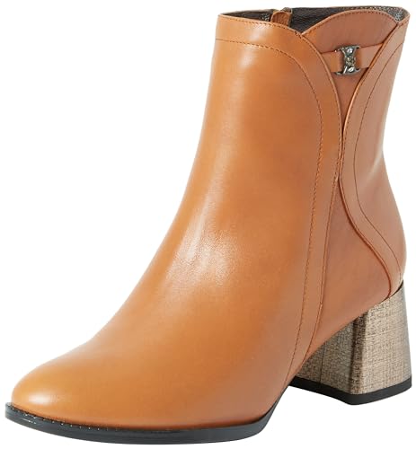 SIDONA Damen Leder Stiefelette, 37 EU von SIDONA