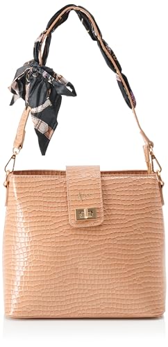 SIDONA Women's Handtasche Damen Shopper, Dunkelbeige von SIDONA