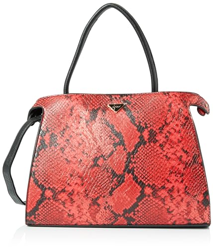 SIDONA Women's Handtasche Damen Shopper, ROT von SIDONA