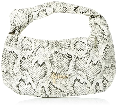 SIDONA Women's Henkeltasche Damen Shopper, Weiss Mehrfarbig von SIDONA