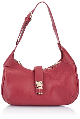 SIDONA Women's Schultertasche, DUNKELKIRSCH von SIDONA