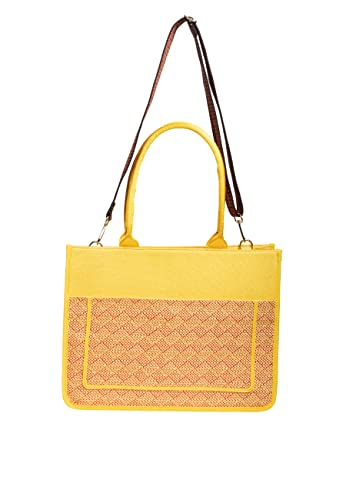 SIDONA Women's Shopper, GELB von SIDONA