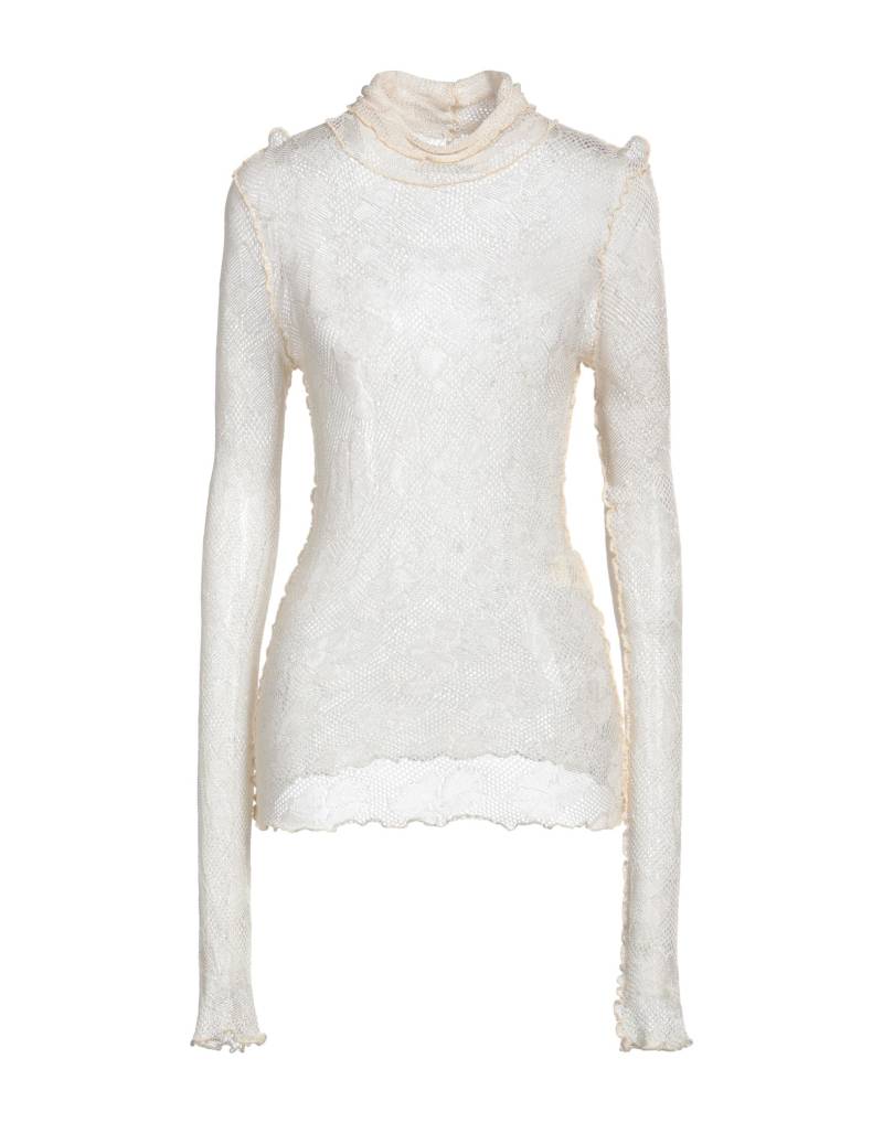 SIEDRÉS Rollkragenpullover Damen Beige von SIEDRÉS