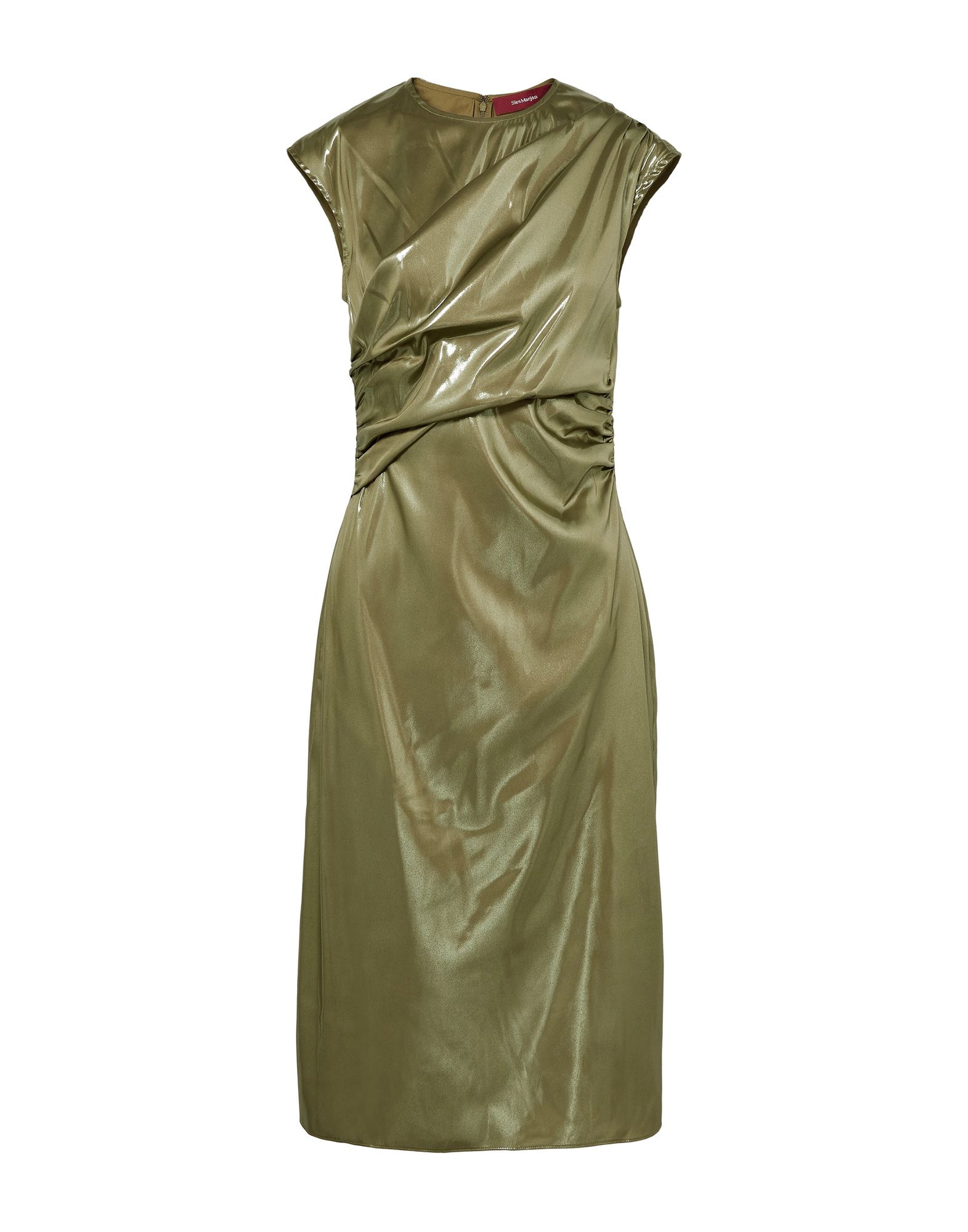 SIES MARJAN Midi-kleid Damen Militärgrün von SIES MARJAN