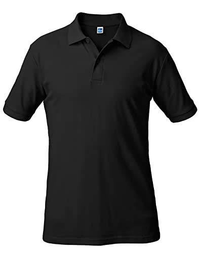Siggi Group Men's Summer Polo Hemd, Schwarz, 4XL von Siggi Group