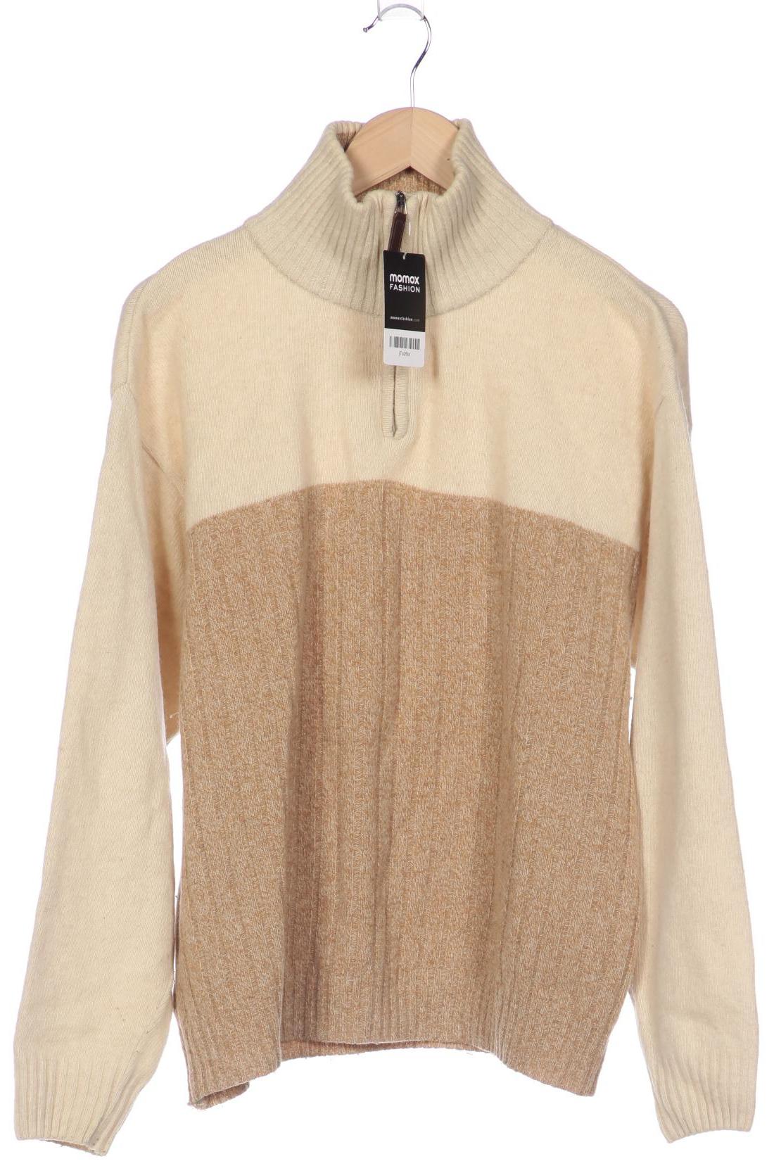 SIGNUM Herren Pullover, beige von SIGNUM