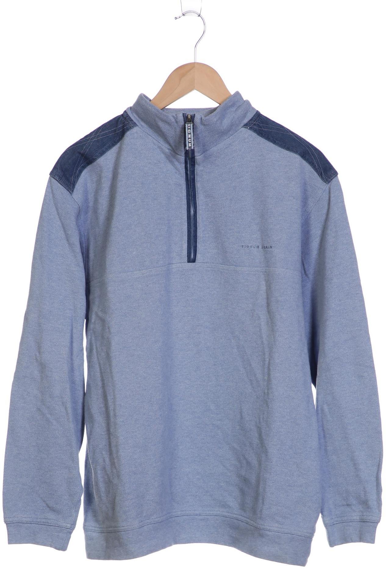 SIGNUM Herren Sweatshirt, hellblau von SIGNUM