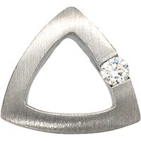 SIGO Anhänger 950 Platin mattiert 1 Diamant Brillant 0,08ct. Platinanhänger von SIGO