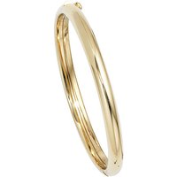 SIGO Armreif Armband oval 585 Gold Gelbgold Goldarmreif Kastenschloss von SIGO